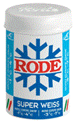 Мазь лыжная RODE, (-1-4 С), Blue Super Weiss, 45g