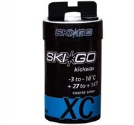 Мазь держания SKIGO XC, (-3-10 C), Blue, 45 g (зернистый снег)