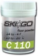 Порошок SKIGO C110, (-10-20 C), Green 30 g