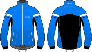 Куртка KV+ Cross разминочная blue/black 23V110.20