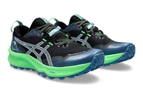 Кроссовки ASICS GEL-TRABUCO 12 Black/Light green/Navy blue 1011B799-001