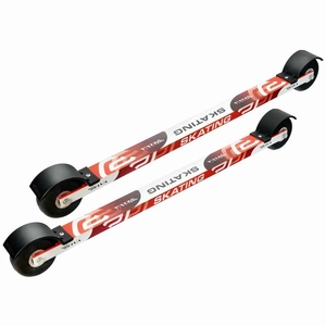 Лыжероллеры ELVA коньковые, каучук D=80 SK80R