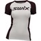 Футболка SWIX RaceX Light SS женская white bordo - фото 20449