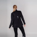 Куртка разминочная NORDSKI Base Black/Red женская 811910