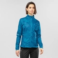 Джемпер SALOMON AGILE WARM Softshell W Blue 1157000