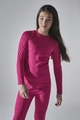 Комплект термобелья CRAFT Core Warm Pink детский 1909712-738645