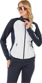 Лыжная разминочная куртка BIVIUM Баланс женская blue/white SJK201W_0401