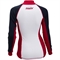 Термофутболка на молнии SWIX RaceX LS White/red/blue женская 40826