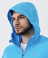 Ветровка с капюшоном NORDSKI Runway Light Blue 343790