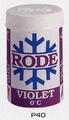 Мазь лыжная RODE, (...0 С), Violet, 45g P40