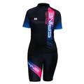 Костюм для лыжероллеров SPINE black/pink женский LGK/24-02